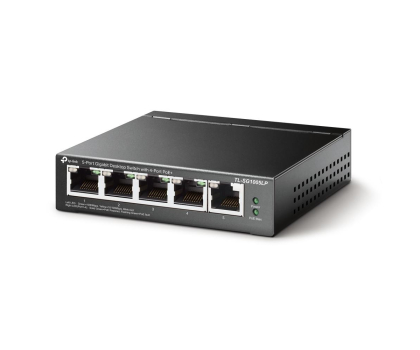 Switch TP-Link 5p TL-SG1005LP (5x10/100/1000Mbit, 4xPoE+)